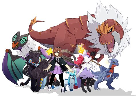 my pokemon team by Hidabat on DeviantArt