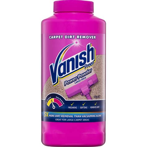 Vanish Preen Carpet Dirt Remover Powder 510g | Woolworths