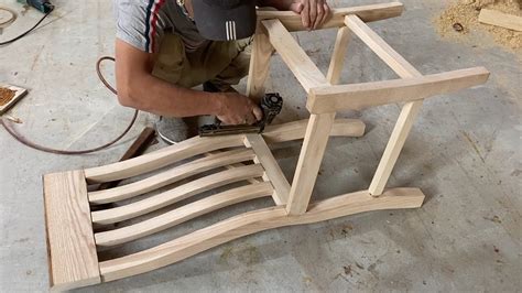 How To Build A Wooden Chairs For Dining Table - Amazing Woodworking Projects Furniture - YouTube