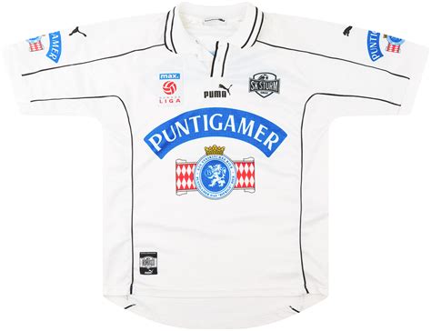 SK Sturm Graz Home Fußball-Trikots 1995 - 1996.