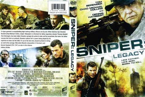 Sniper: Legacy DVD Cover (2014) R1