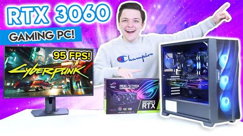 $1100 RTX 3060 Gaming PC Build! [15+ Games TESTED - ft. ASUS STRIX 3060 ...