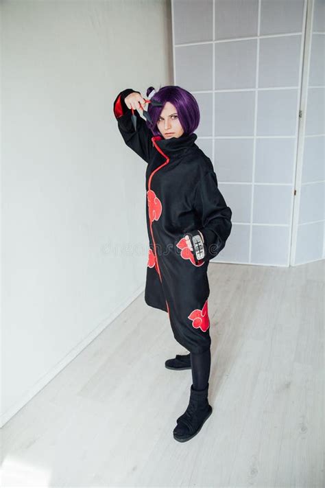 Girl Cosplayer with Purple Hair Anime Japan Stock Image - Image of gackpoid, gakupo: 161605355