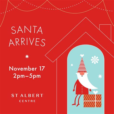 St Albert Centre Welcomes Santa Claus | Family Fun Edmonton