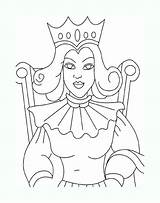Royal Queen Coloring  Play Free Game Online sketch template