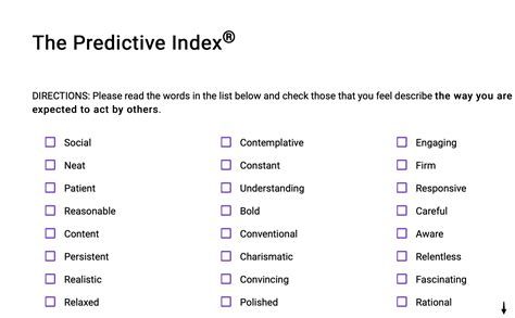 How To Get The Score You Want On A Predictive Index Behavioral ...