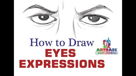 How to Draw Eyes Expressions - YouTube