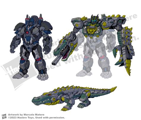 Transformers: Rise Of The Beasts Beast Combiners Concept Art By Marcelo Matere - Transformers ...