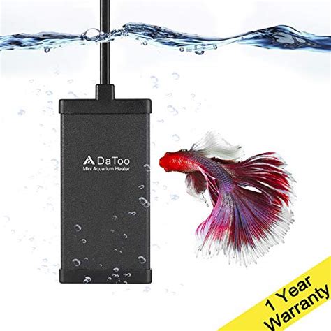 10 Watt Small Aquarium Heater Mini Betta Flat Fish Tank Heater 1Gallon 1.5Gallon | eBay