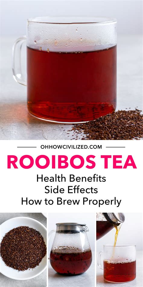 How to Make Rooibos Tea Properly - Oh, How Civilized