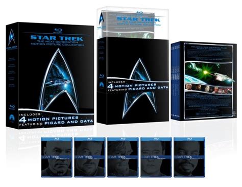 Star Trek: The Next Generation Motion Picture Collection (Blu-ray) $20 ...