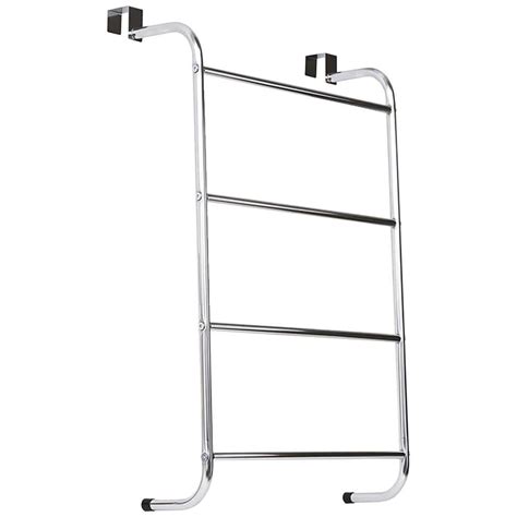 Over-the-Door 4-Bars Towel Rack Holder in Chrome 9621102 - The Home Depot