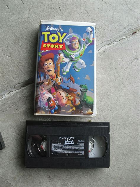 Vintage VHS Video Movie Tape Disney Pixar Toy Story | eBay