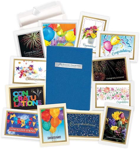 Amazon.com : The Gallery Collection - Congratulations Cards Assortment ...