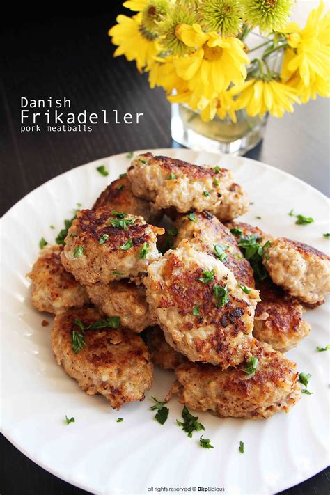 DiepLiciousFRIKADELLER (DANISH MEATBALLS) - DiepLicious