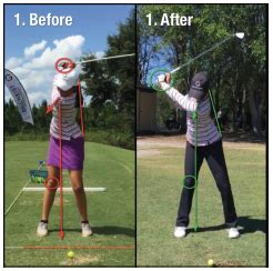 Before and After: Golf Swing Analysis - Gilchrist Golf Academy