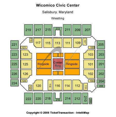 Wicomico Civic Center Tickets and Wicomico Civic Center Seating Chart ...