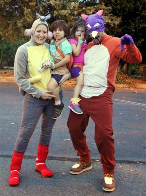 group family costume: Dora, Diego, Boots and Swiper. || Put Up Your ...