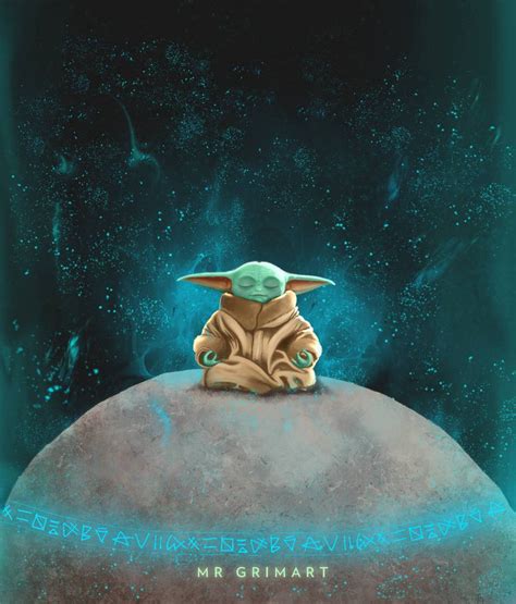 Baby Yoda - Fanart by Mrgrimart on DeviantArt