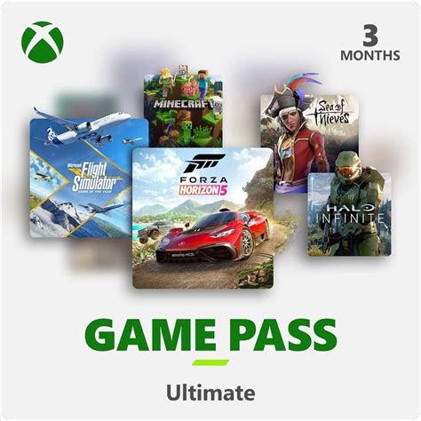 Amazon.com: Xbox Game Pass Ultimate: 3 Month Membership [Digital Code ...