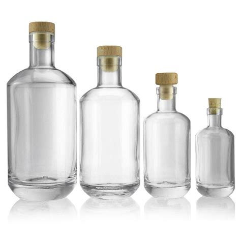 700ml clear glass bottle "Vienna" - world-of-bottles.co.uk