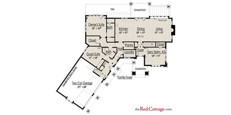 Mountain Cottage | House Plans | The Red Cottage