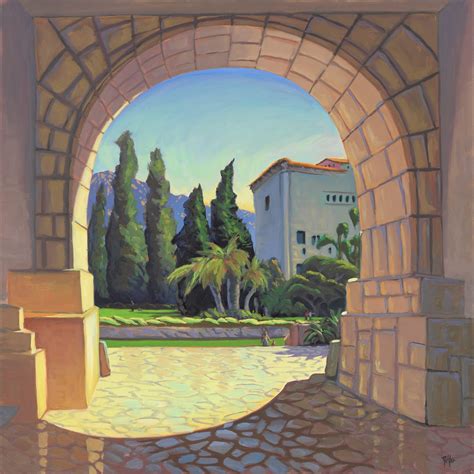 Chris Potter Prints: Courthouse Arch, Santa Barbara, California