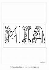 Mia Mikayla Teenagers Coloringtop Sydney Kenzie 1727 Sketch Coloring Page sketch template