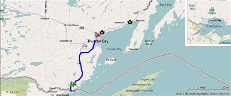 Ontario Highway 61 Route Map - The King's Highways of Ontario