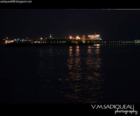 V.M SADIQUE ALI photography: kochi marine drive night