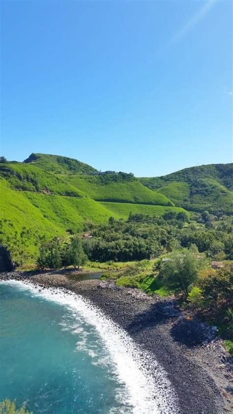 Walk to Kahakuloa Bay beach overlook OR drive the Kahekili Highway ...