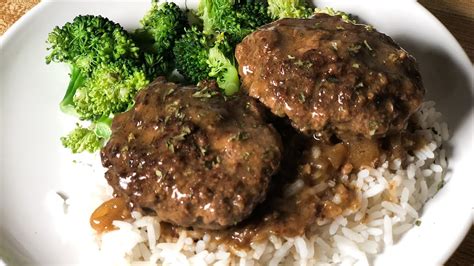 Southern Smothered Hamburger Steak & Onion Gravy | Easy Salisbury Steak recipe - YouTube