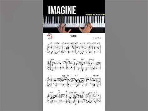 Imagine John Lennon Piano Cover Reharmonized #shorts - YouTube