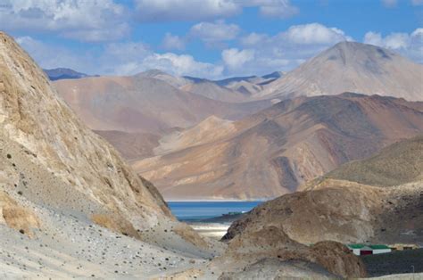 pangong lake,deep blue water,camping site,remote location