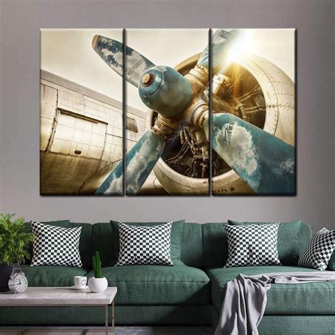 Vintage Airplane Wall Art | Photography | Airplane wall art, Vintage ...