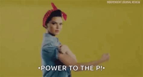 Vote Rosiethe Riveter GIF - Vote Rosiethe Riveter Lady Power - Discover & Share GIFs