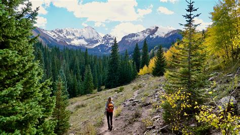 wallpaper girl, mountains, trees, nature HD : Widescreen : High ...