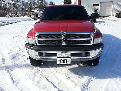 Dodge : Ram 2500 SLT 1995 dodge ram 2500 4 x 4 cummins diesel 12 valve low miles original rust ...