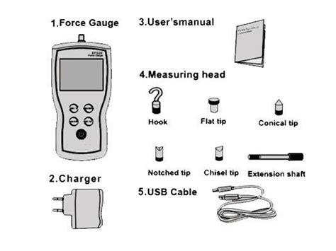 Digital Push-Pull Force Gauge/Meter, Push Force Tester EFGE | Mikrometry