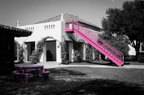 Free Images : table, black and white, architecture, street, night, house, building, color, pink ...