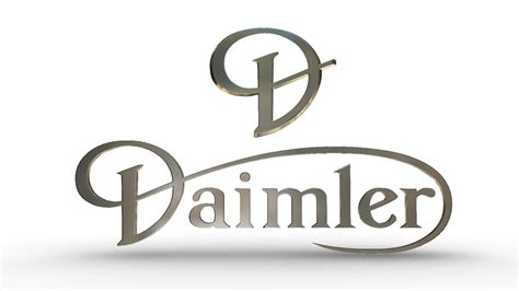 3D model daimler logo | CGTrader