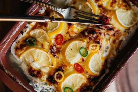 fish casserole, lemon, herbs, Fish, casserole, cheese, food, homemade | Piqsels