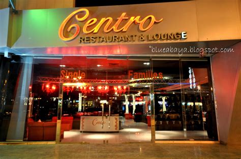 Blue Abaya: Centro Restaurant And Lounge-In Need Of A Serious Face Lift!