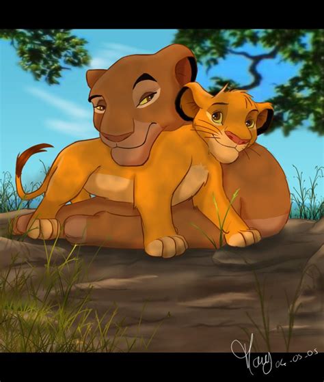 Simba and mom,sarabi | Lion king art, Lion king fan art, Lion king