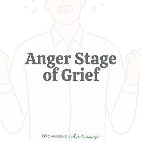 What is the Anger Stage of Grief?