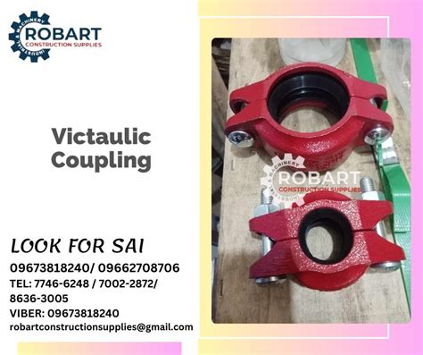 Victaulic Coupling, Commercial & Industrial, Construction Tools ...