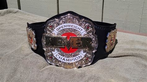 NJPW NEVER OPENWEIGHT CHAMPIONSHIP replica belt unboxing!! - ELT Championship Belts (Mateen ...