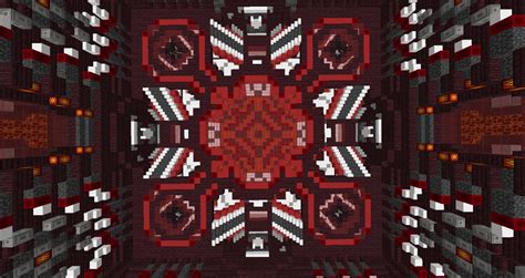 Factions Nether Base Design Minecraft Map