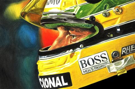 Mclaren - Formula One - Ayrton Senna - Artist Art Prints - Catawiki