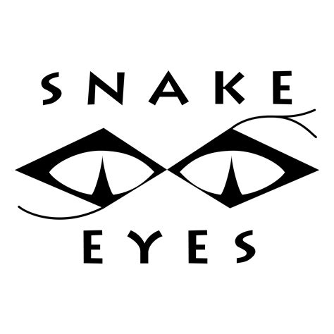 Snake Eyes Logo PNG Transparent & SVG Vector - Freebie Supply